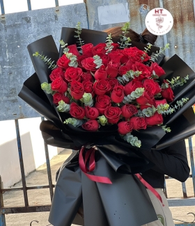Hoa hồng đỏ bó 8/3