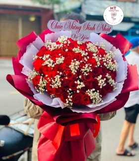 Hoa bó tròn đẹp