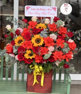 Hoa để bàn đẹp Thủ Đức