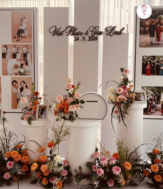TRANG TRÍ TIỆC CƯỚI 01